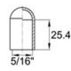 Термостойкий колпачок для труб/прутков диаметром 7.1 мм или под резьбу UNF 5/16