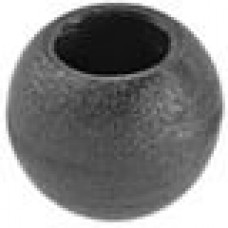 Заглушка наружная пластиковая в форме шара диаметром 22 мм для труб/прутков круглого сечения с внешним диаметром 10 мм