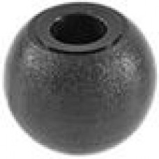 Заглушка наружная пластиковая в форме шара диаметром 22 мм для труб/прутков круглого сечения с внешним диаметром 8 мм